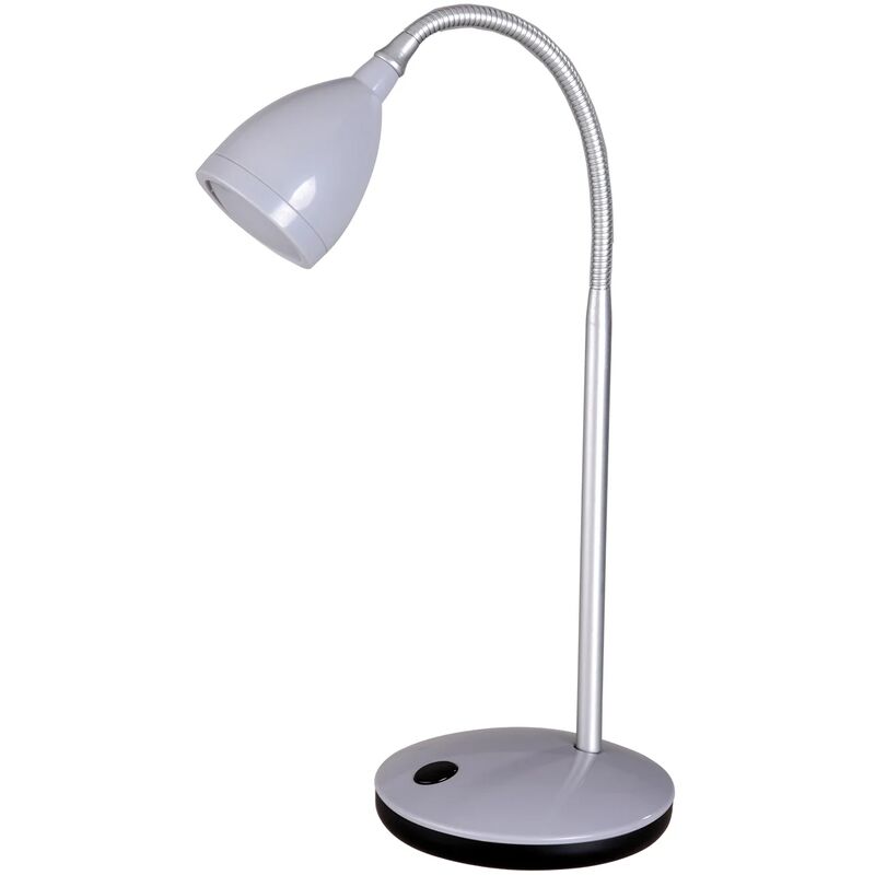 

Lúzete - Flexo Led Kiko Gris-Plata