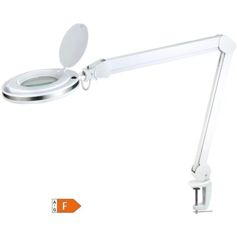 Flexo lente led 3 aumentos pinza 8w blanco 6000k GSC 1803225