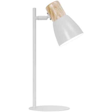 Flexo modelo Cabin acabado blanco-madera 42cm(alto) 15cm(ancho) 20 cm(fondo