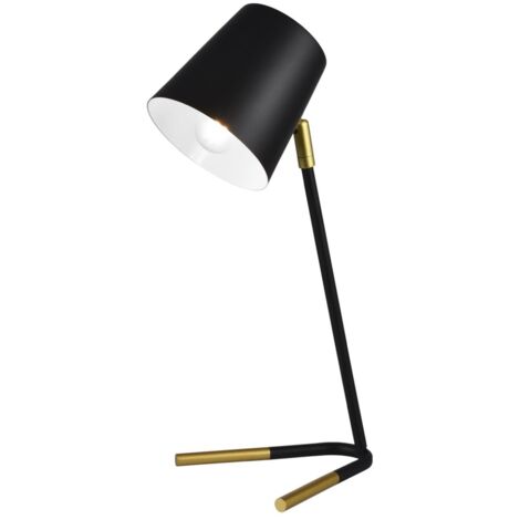 Flexo modelo Dimas acabado negro 30 cm(alto) 27 cm(ancho) 27 cm (fondo)