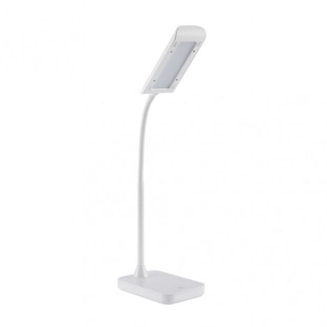 Flexo Oliver 5w blanco 43x10x25 3 intensidades orientable y tactil