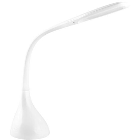 Flexo rilke blanc 8w 595lm 5000k reg.intens.tactil flexibel einstellbar 45x13,5x33 cm