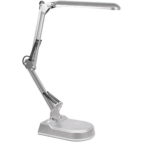Flexo serie  BRIDGE PLATA 10W LED 3000-4000-6500K L.14xAn.25,5xAl.52cm
