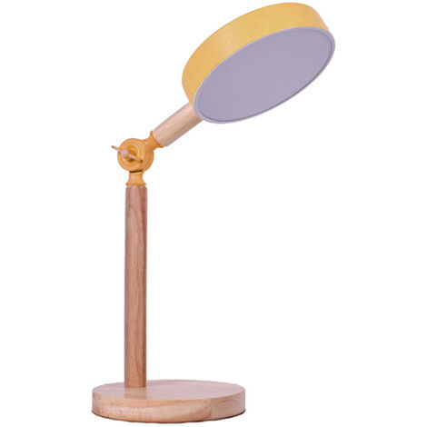 Flexo serie LUPPA 2X12W LED Amarillo/Madera