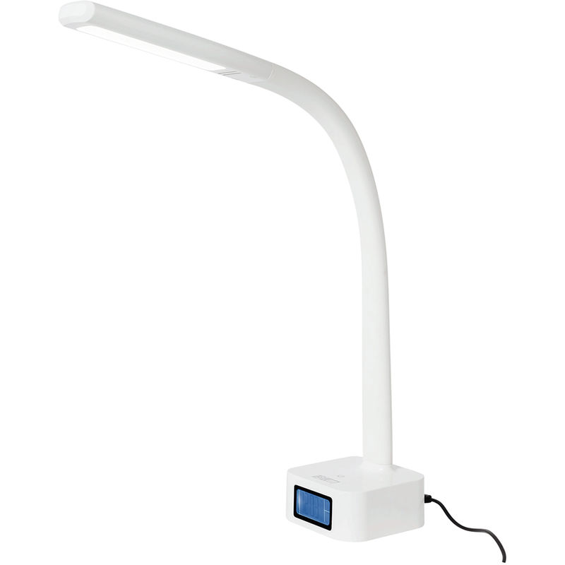 

Flexo Táctil LED 8W Regulable y con puerto USB Blanco