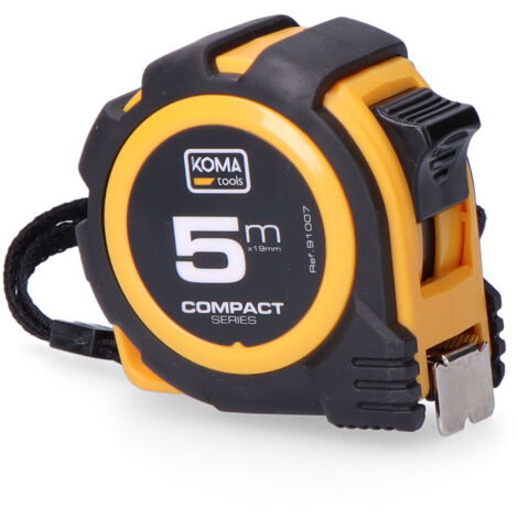 Flexometre 5m X 19mm Abs Compact Koma Tools