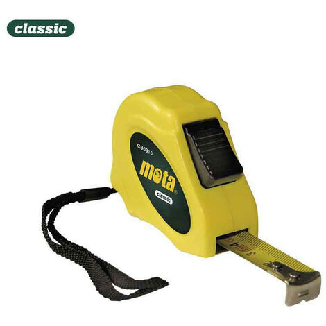 Flexometre Avec Frein 3m X 16mm Mota Cb0316