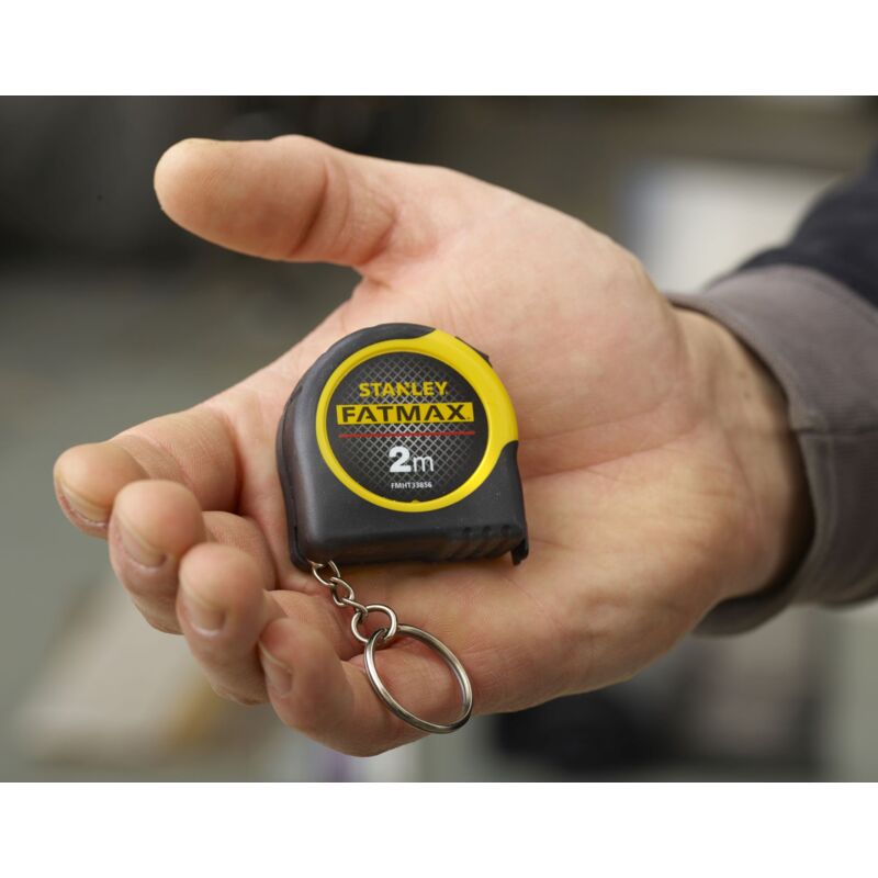 

STANLEY FMHT0-33856 Flexómetro 2m x 13mm mini flexómetro con llavero