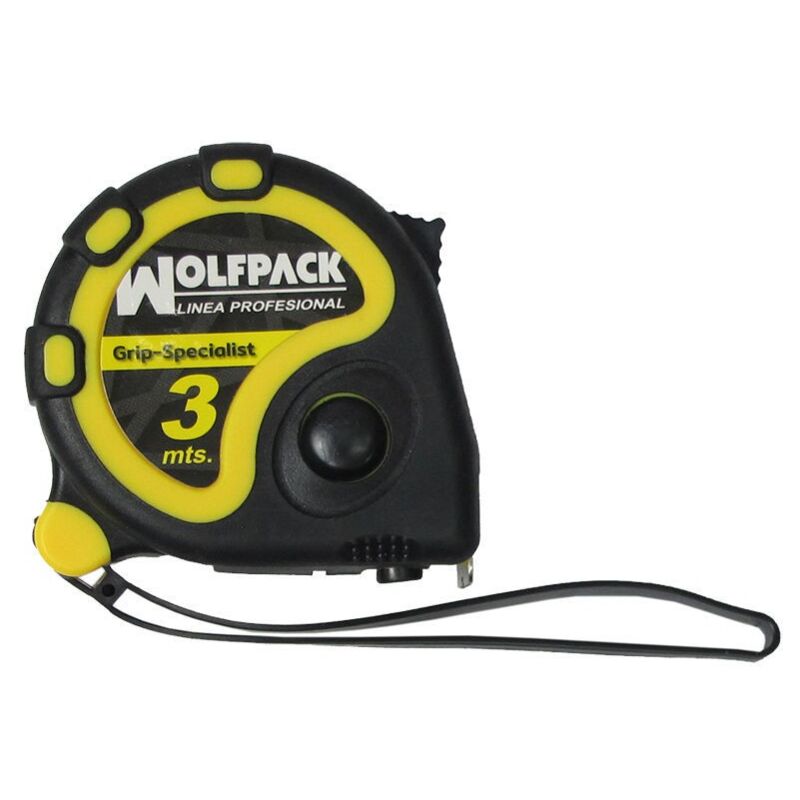 

Flexometro 3 metros con freno grip special - Wolfpack