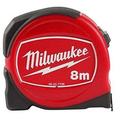 Flexómetro 8m x 25mm métrica (cajas de 6) - Tape Measure S8/25-1pc