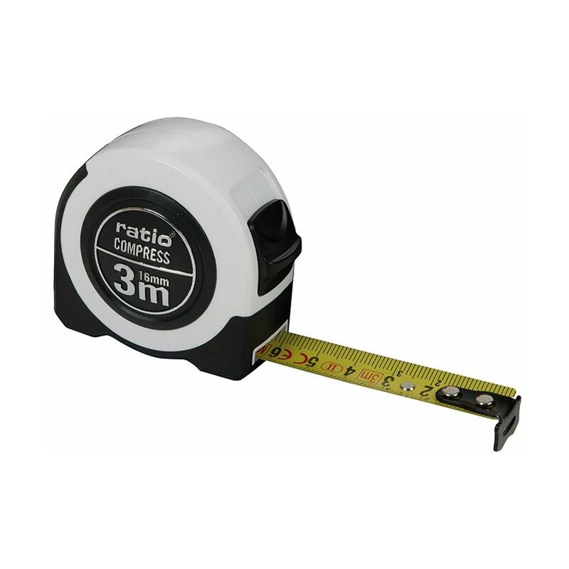 

FLEXOMETRO CINTA 16/3 MTS.COMPRESS - Ratio