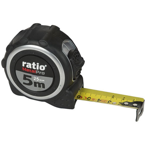FLEXOMETRO CINTA 25/5MTS RATIO+