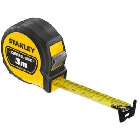 FLEXÓMETRO CONTROL-LOCK STANLEY 3m x 19mm