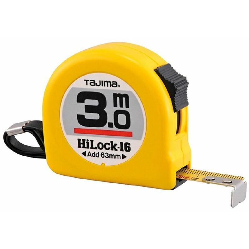 

FLEXOMETRO HI-LOCK 16mm/3mt.TAJIMA