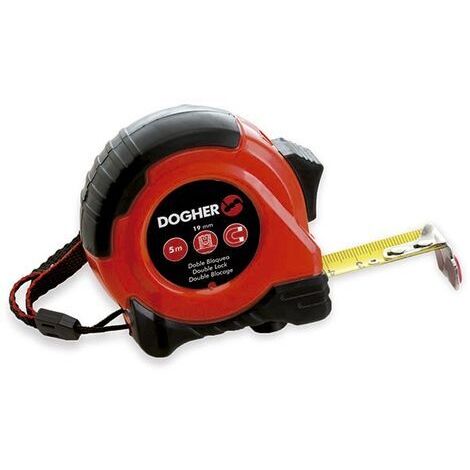 Flexómetro magnético de doble función 8m DOGHER 776-08