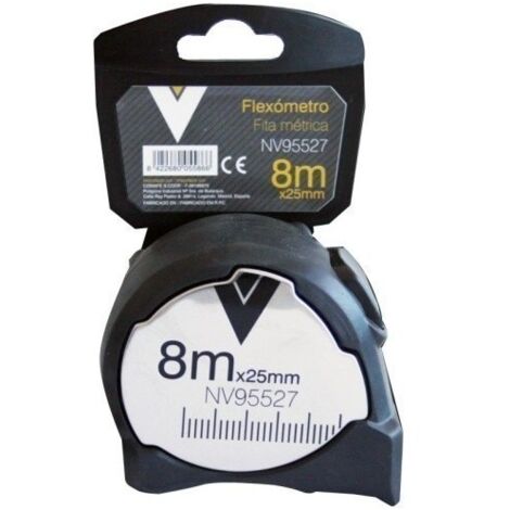 Flexometro Medicion  Con Freno  08Mt-25,0Mm Metal Nivel