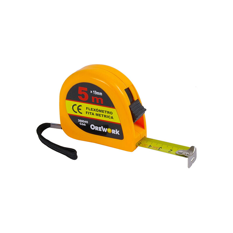 

Flexómetro 5 m con freno - Orework