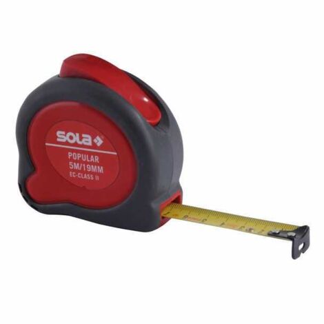 Flexómetro Popular Pp5 5/19 Nuevo Sola