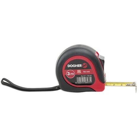 Flexómetro standard 5m  DOGHER 778-05