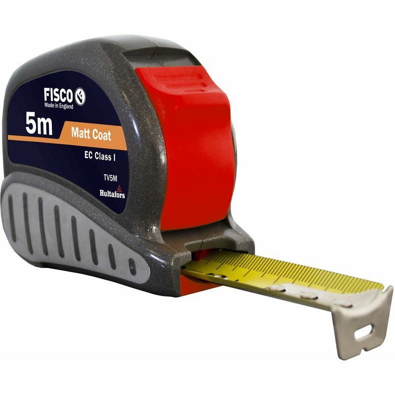 

TV5M - Flexómetro clase I con caja ABS con empuñadura de goma TRI-LOK (5x25) - Fisco