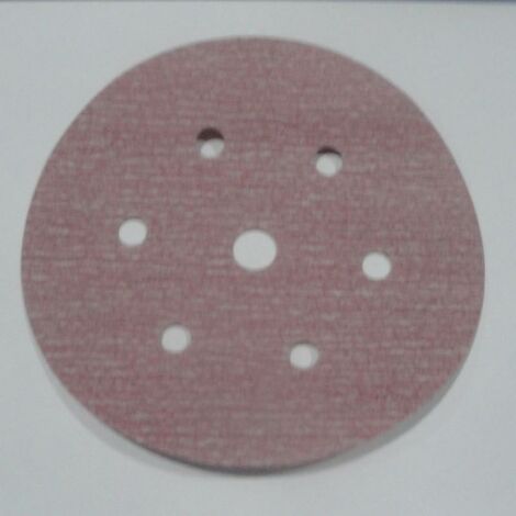 FLEXOVIT disco velcro corindon 150mm g.220 7a papel ligero , 0UNIDADES