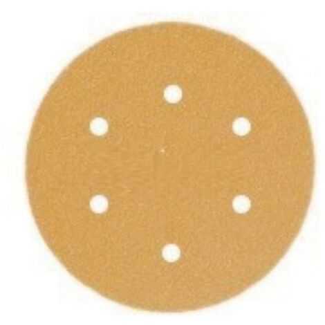 FLEXOVIT disco velcro corindon 150mm g.400 7a papel ligero , 0UNIDADES