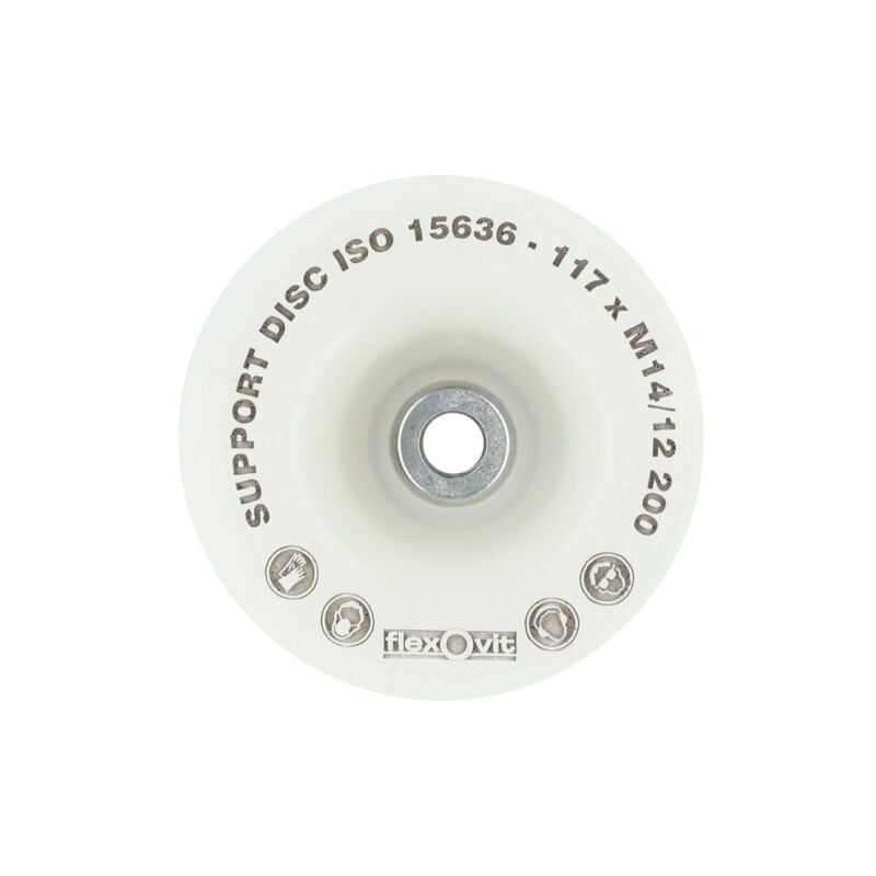 Plateau de ponçage semi-flexible - moyenne - ø 125 mm Flexovit