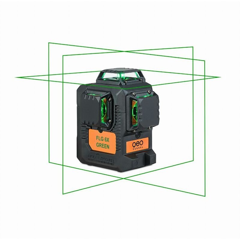 Geo Fennel - flg Set laser multiplanare 6X-verde +...