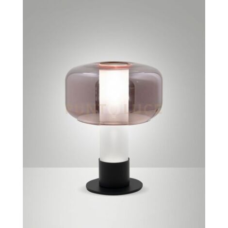 FLICK LAMPADA DA TAVOLO AMETISTA 1 LUCE ATTACCO E14 DIMMERABILE