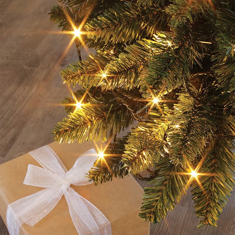 

Flicker garland 500 LED blanco cálido 35m
