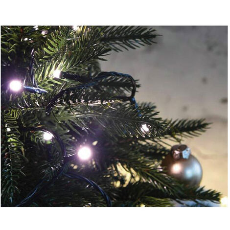 Flicker Light Brillant Led Opaque31v - L:8m - 128 Super Brillante Le D Blanc Pur - Câble Vert
