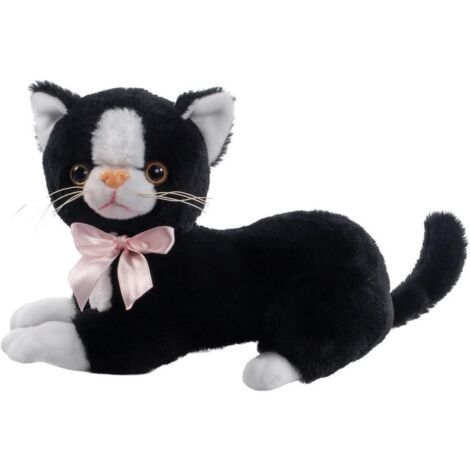 Flico gatto nero con fiocco 34cm