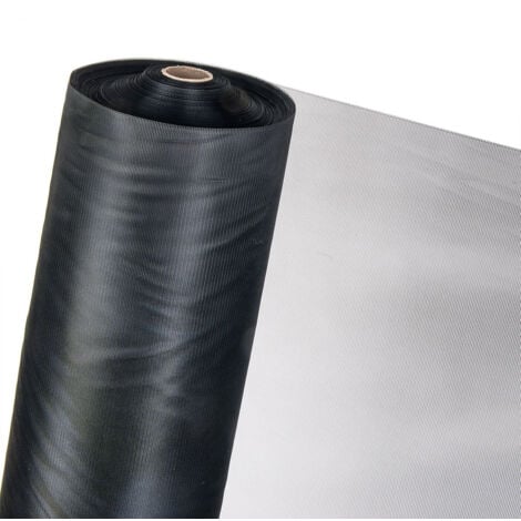 HAGA Fliegengitter in 150cm Breite, schwarz, (Meterware) Moskitonetz, Fliegennetz