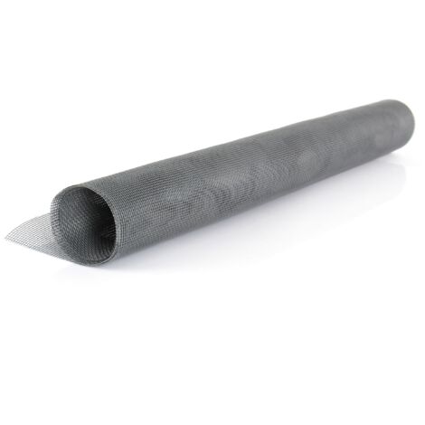 Fliegennetz aus Fiberglas - Grau - 1,40 m x 2 m
