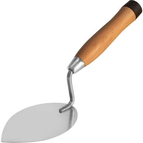 FLIESENKELLE MIT ENDKAPPE, ROSTFREI, HOLZ, 160MM