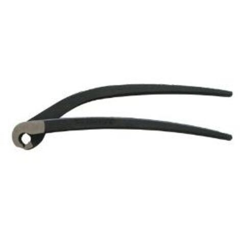 Fliesenlochzange 190 mm schwarz lackiert Spezialzangen