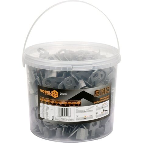 FLIESENNIVELLIERCLIPS 400 ST. 4693 VOREL
