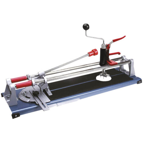 Fliesenschneider 430 mm mit Doppelrohrführung, Löcherstanzer