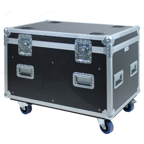 Flight case type malle 90 x 60 x 60 cm + rangement intérieur