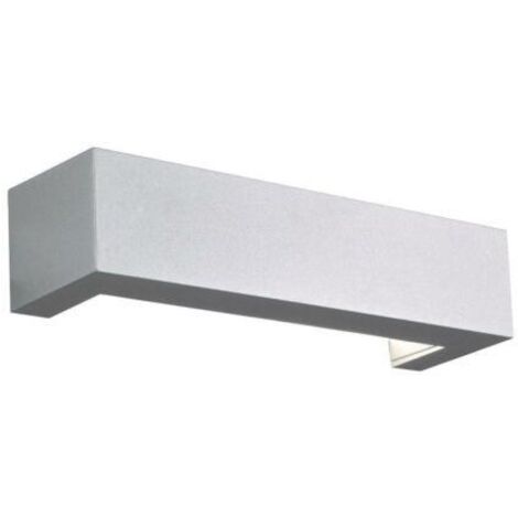 FLINT Applique LED 9W 3000K IP65 - Struttura Grigia in Alluminio Presso-fuso - Illuminazione per Esterni Linea FLINT - Rossini Group