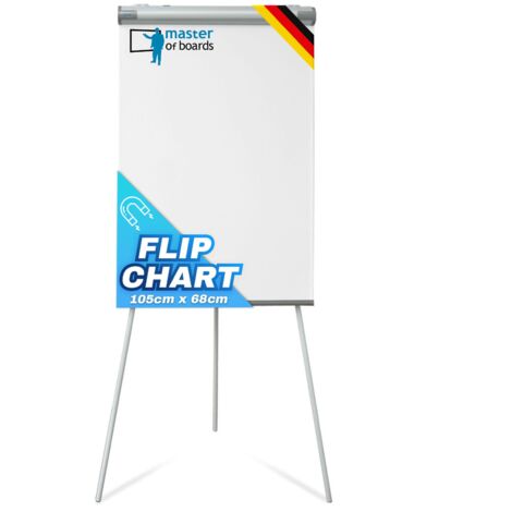 Flipchart Coyote Dreibein-Stativ Tafelgröße: 68 x 105