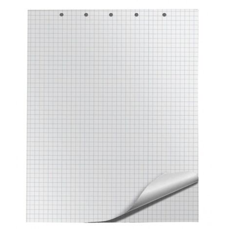 Flipchartblock 65x100cm 20K Raster