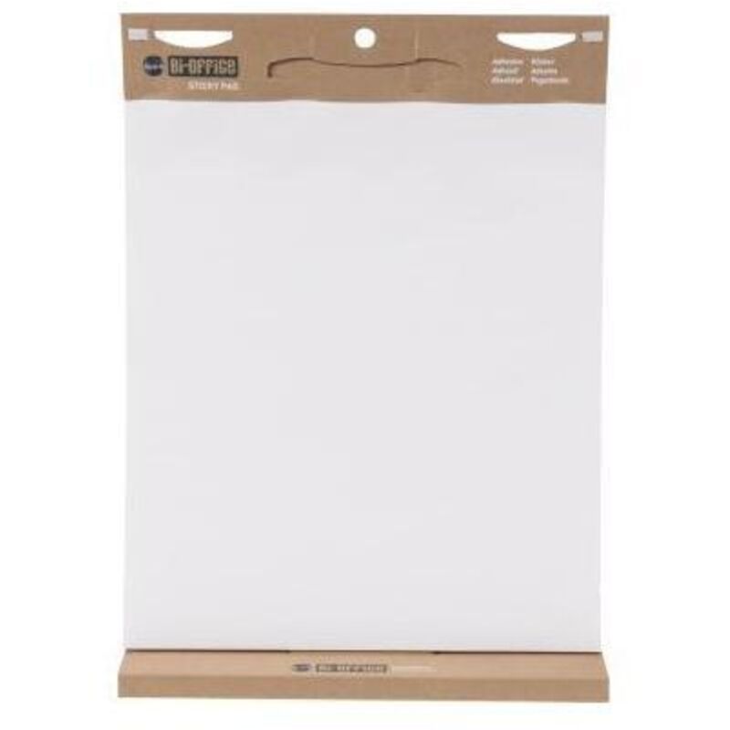 Bi-Office Flipchartblock Earth 50 X 58, 5 Cm (b X H) Blanko 80g/m² 20 Bl.