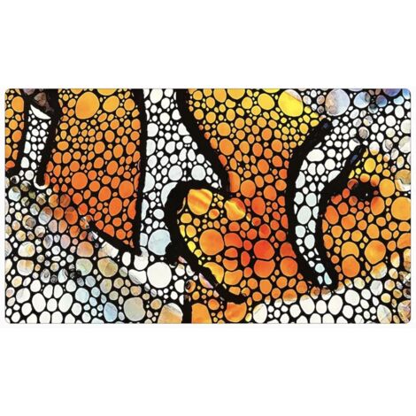 FLIPPER AQUARIUMMATTE CLOWNFISCH 75X45CM
