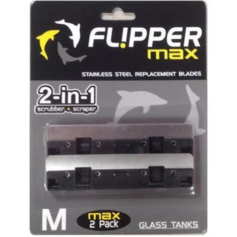 FLIPPER RB LAME IN ACCIAIO MAX 2 PEZZI.