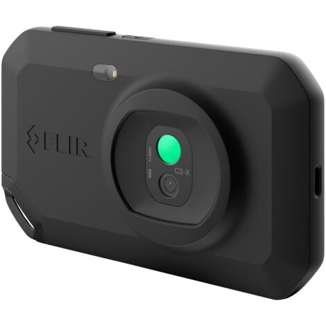 FLIR C3-X Compact Wärmebildkamera  -20 bis 300 °C  8.7 Hz MSX®, WiFi, integrierte Digitalkamera, 2m