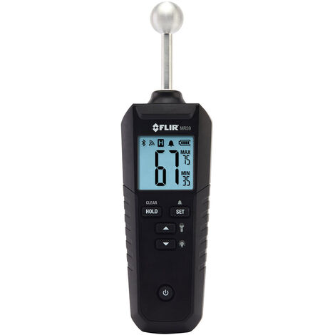 FLIR MR59 Materialfeuchtemessgerät  Messbereich Baufeuchtigkeit (Bereich) 0 bis 100 % Messbereich Ho