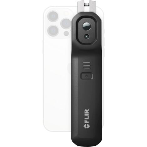 FLIR ONE EDGE PRO - Fotocamera termografica Bluetooth per smartphone. Alta risoluzione (160x120) Si collega in modalità wireless ed è compatibile con tutti i dispositivi iOS e Android.