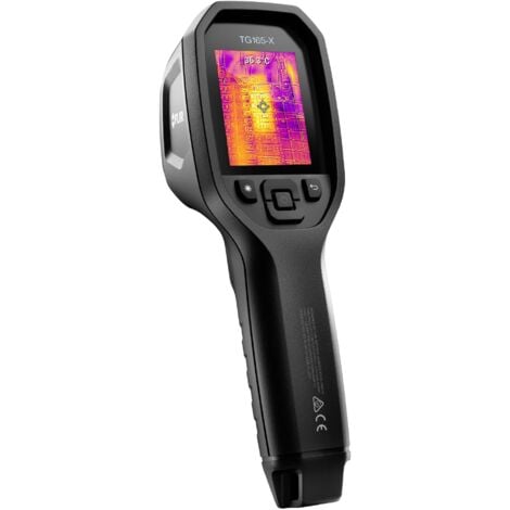 Caméra thermique FLIR TG165-X MSX -25 à +300 °C 80 x 60 Pixel 8.7 Hz MSX®, Lampe LED intégrée, appareil photo numérique intégré A805762
