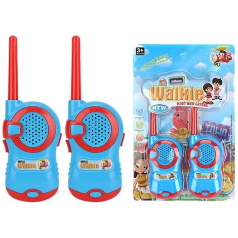 FlkwoH Two Bleu. Talkie-walkie rechargeable, USB Type C avec fonction VOX pour jeux d'aventure, randonnée, cyclisme.-AquaForge